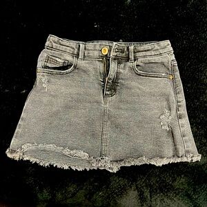 Zara jeans skirt 8y